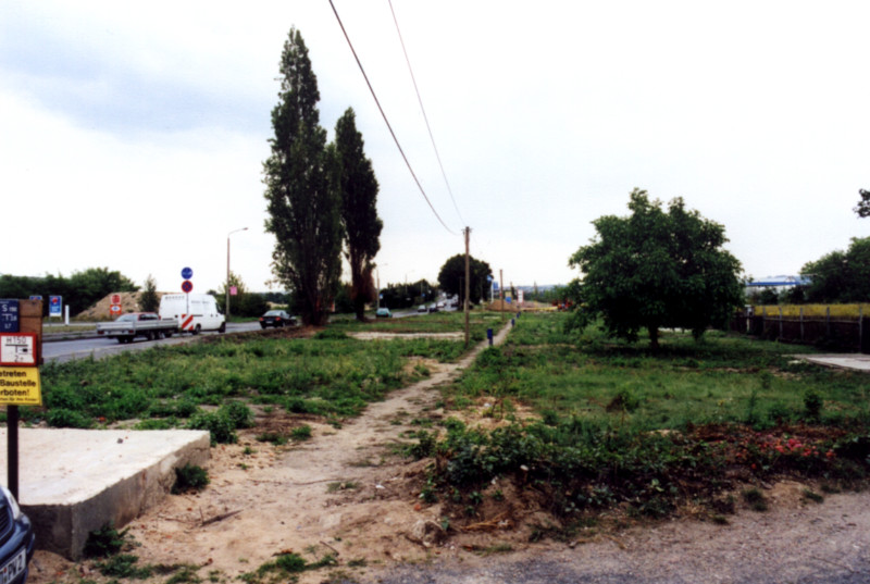 Kleingärten mussten der geplanten Straßenbaumaßnahme bereits weichen (Foto: F. Philipp)