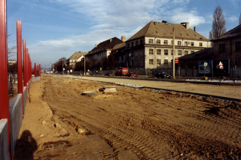 Straßenbau Washingtonstraße (Foto: F. Philipp)