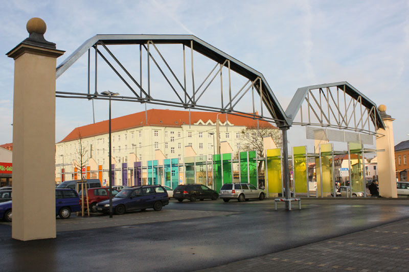 Neues Einkaufszentrum im alten Straßenbahnhof (Foto: F. Philipp)