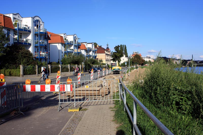 1. Bauabschnitt zwischen Herbststraße und Elbvillenweg