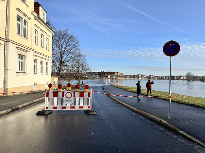 Böcklinstraße gesperrt (Foto: F. Philipp)