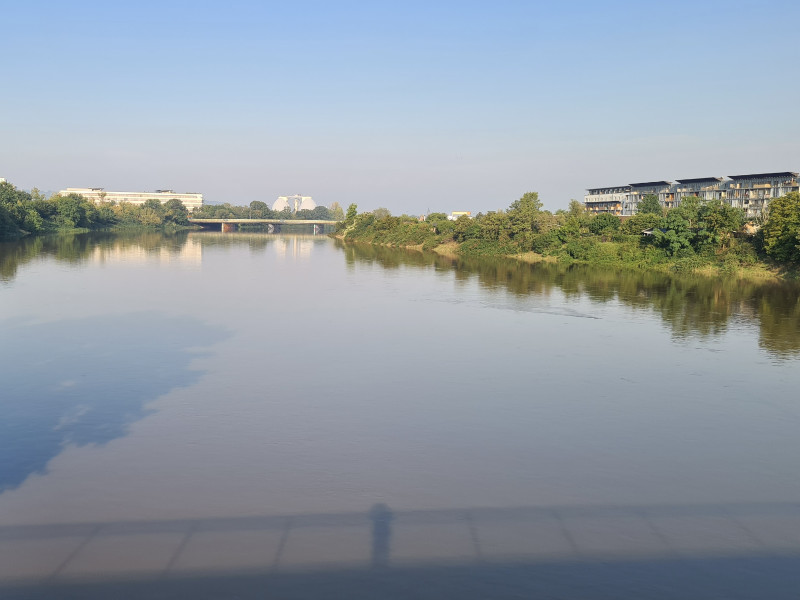 Flutrinne mit Blick zur Washingtonstraße (Foto: D. Philipp)