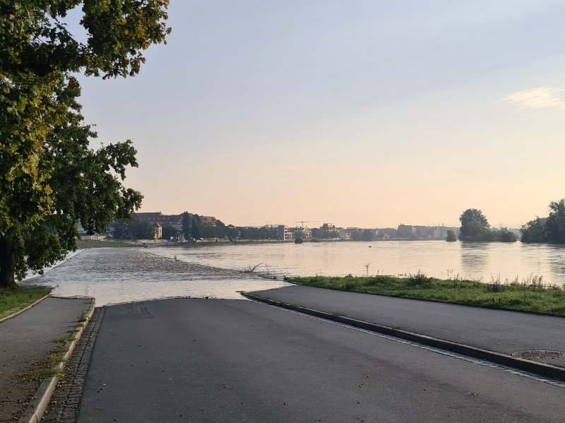 Flutrinne an der Böcklinstraße (Foto: D. Philipp)