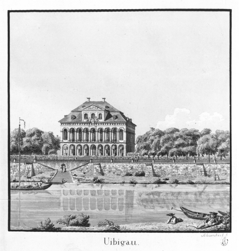 Radierung Carl Simon Schönheit um 1795 (Foto: SLUB Dresden / Deutsche Fotothek / Regine Richter)