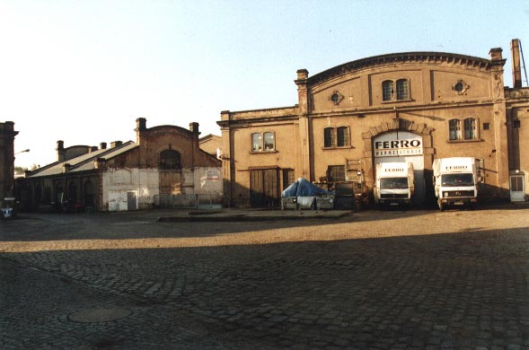 Das jetzige Gelände der früheren Maschinenbauanstalt (Foto: F. Philipp)