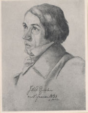 Julius Thaeter nach einer Zeichnung von 1833