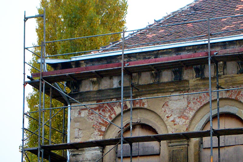 2007 - Notreparatur des Daches