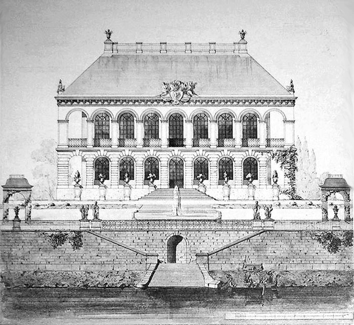 Schloss Übigau 1728